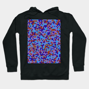 pixel colorful pattern design Hoodie